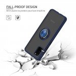 Wholesale Tuff Slim Armor Hybrid Ring Stand Case for Samsung Galaxy A02 (Navy Blue)